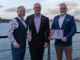 Aotea Security award winners
