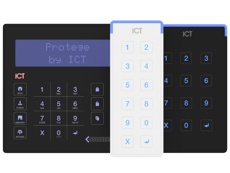 ICT keypads