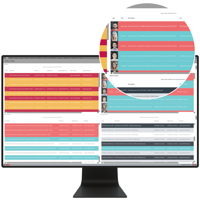 Photo ID in Status Pages