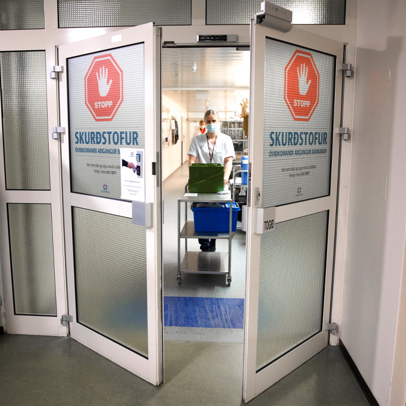 Touch-free and hygienic