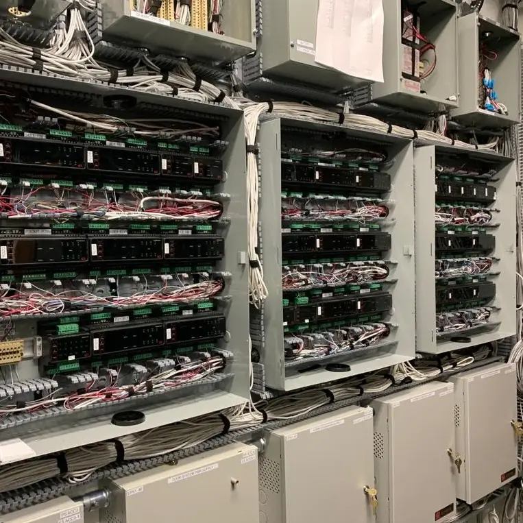 ICT cabinet installation at UBC