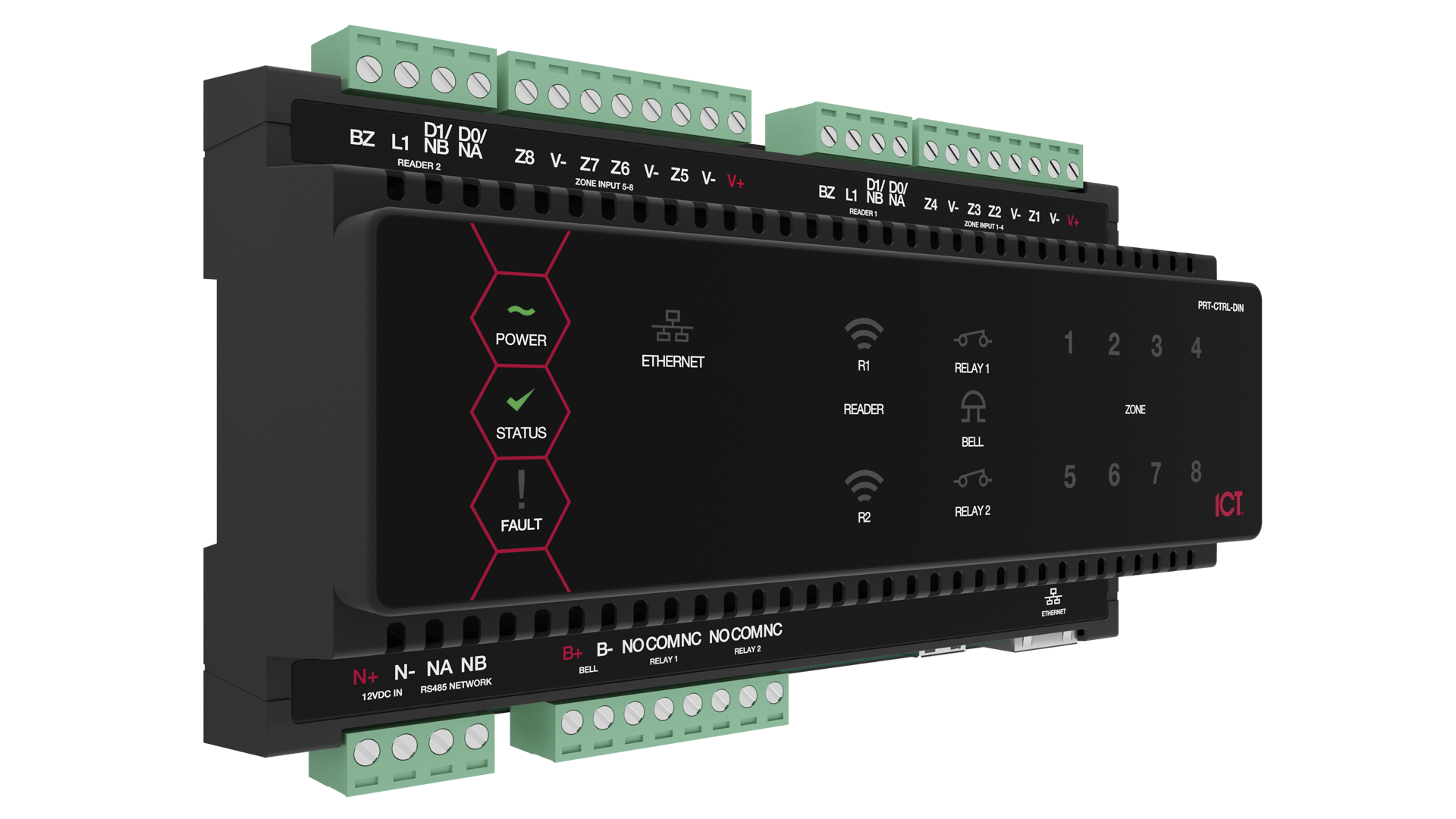 PRT-CTRL-DIN-IP Side 2