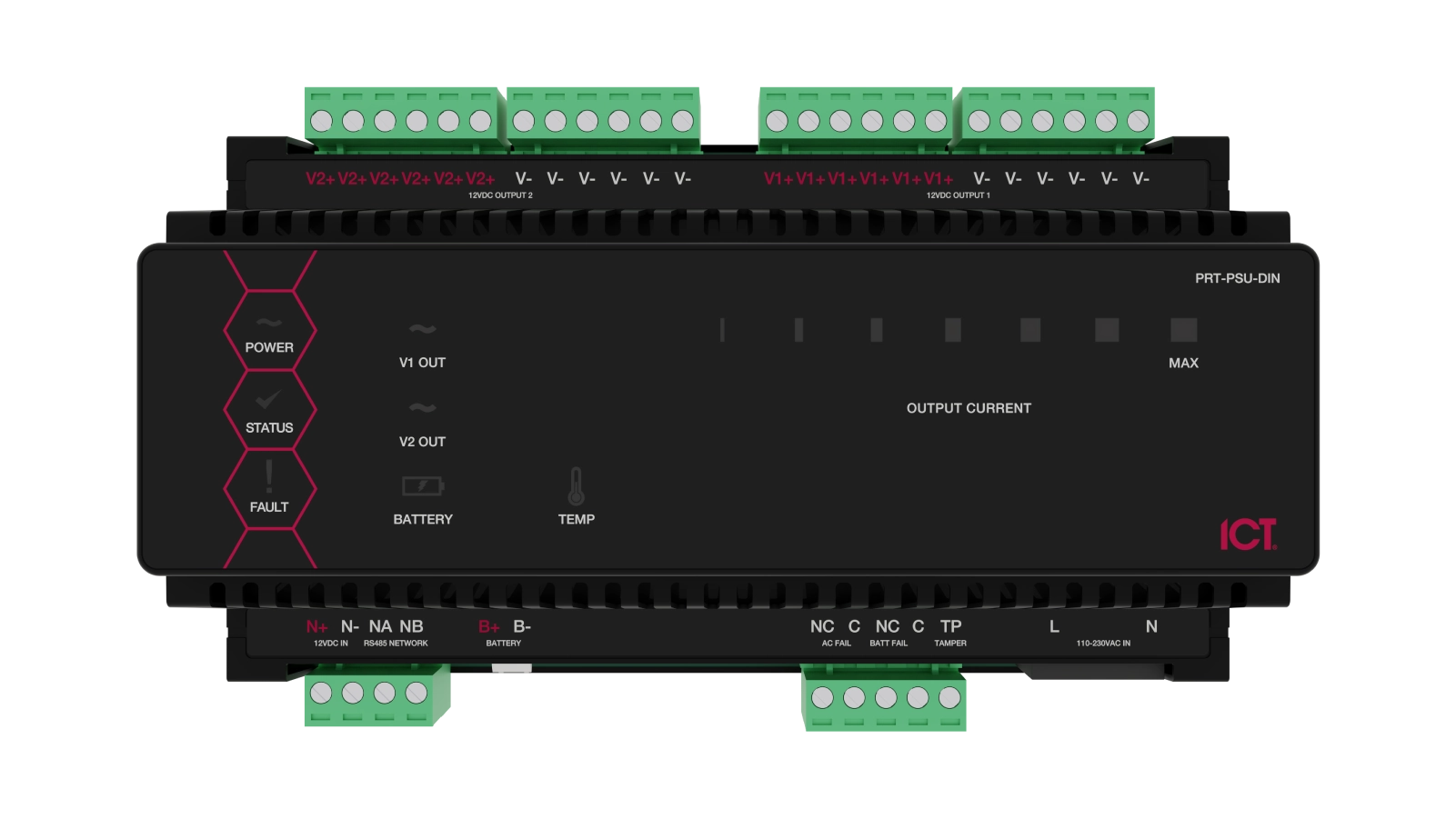 Protege DIN Rail Intelligent 5A Power Supply