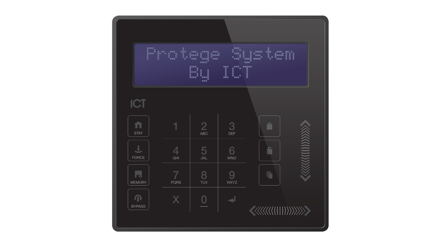 Protege Touch Sense LCD Keypad
