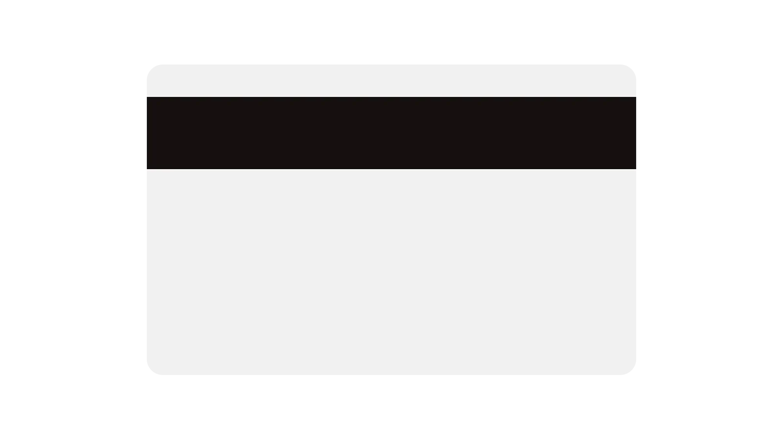 ISO Graphic Printable Card with Mag Stripe