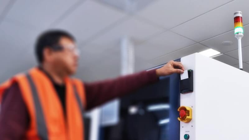 tSec Extra Card Holder in use