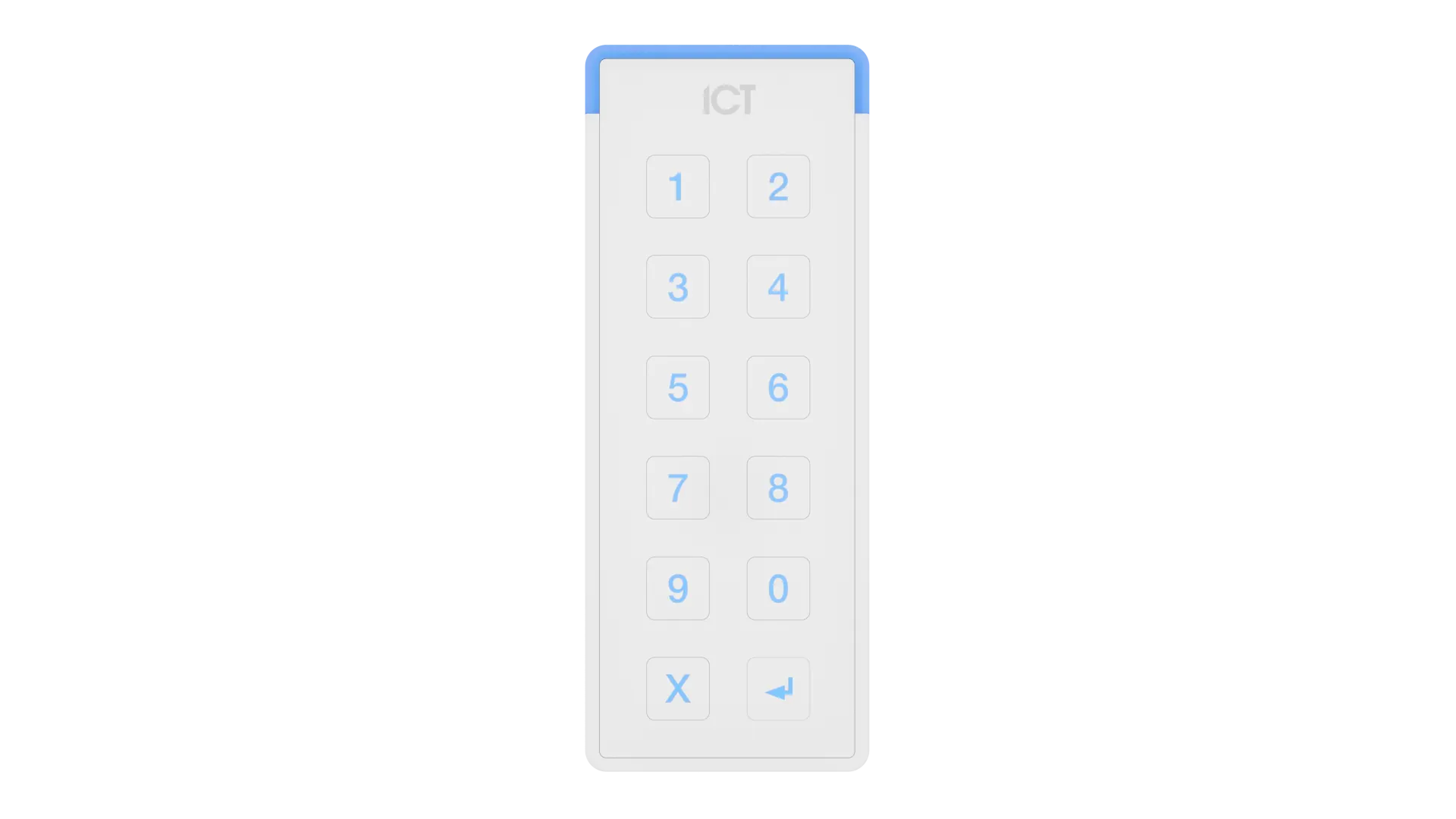 PRX-TSEC-STD Keypad White
