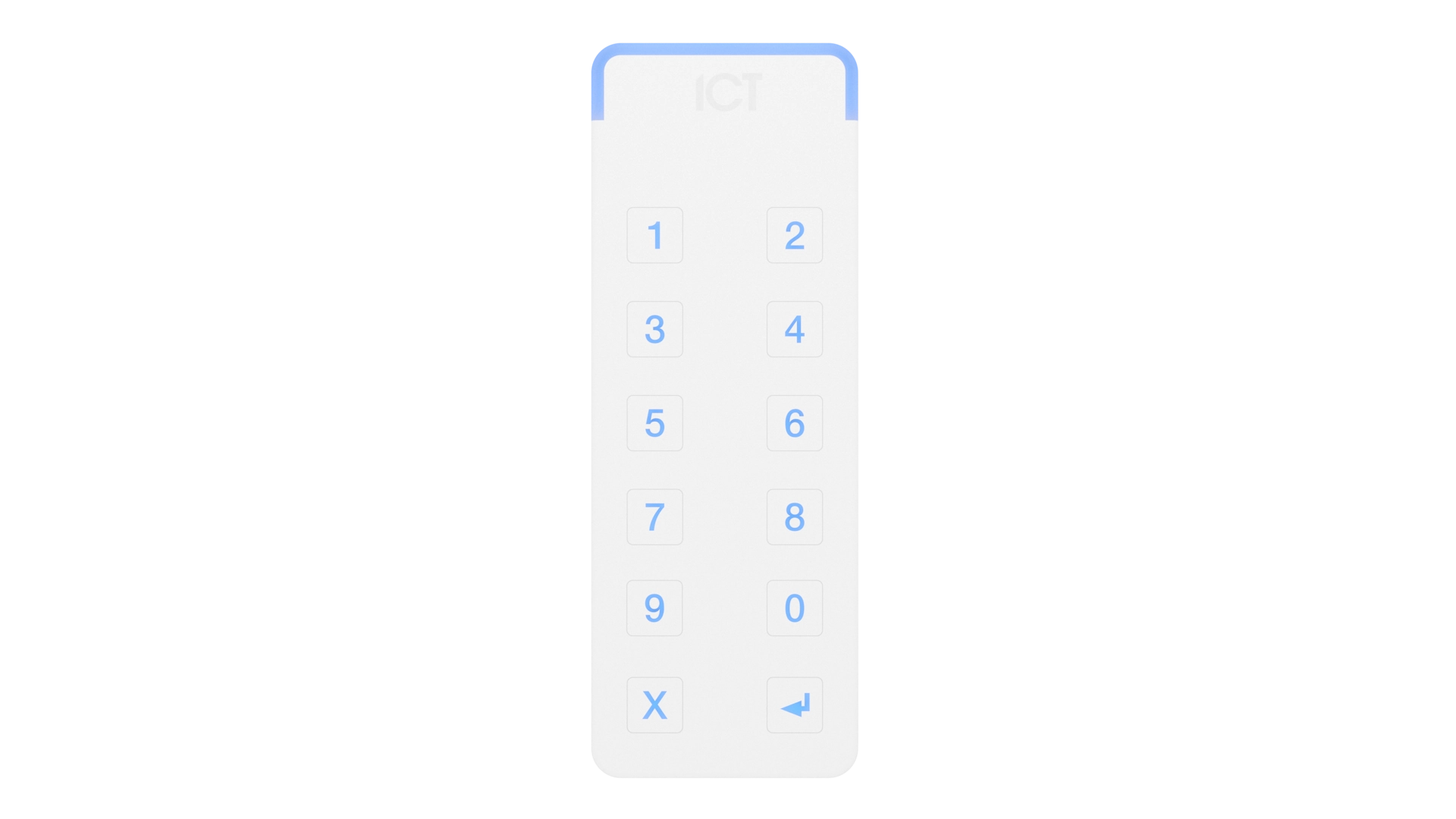 TSL Standard with Keypad — White
